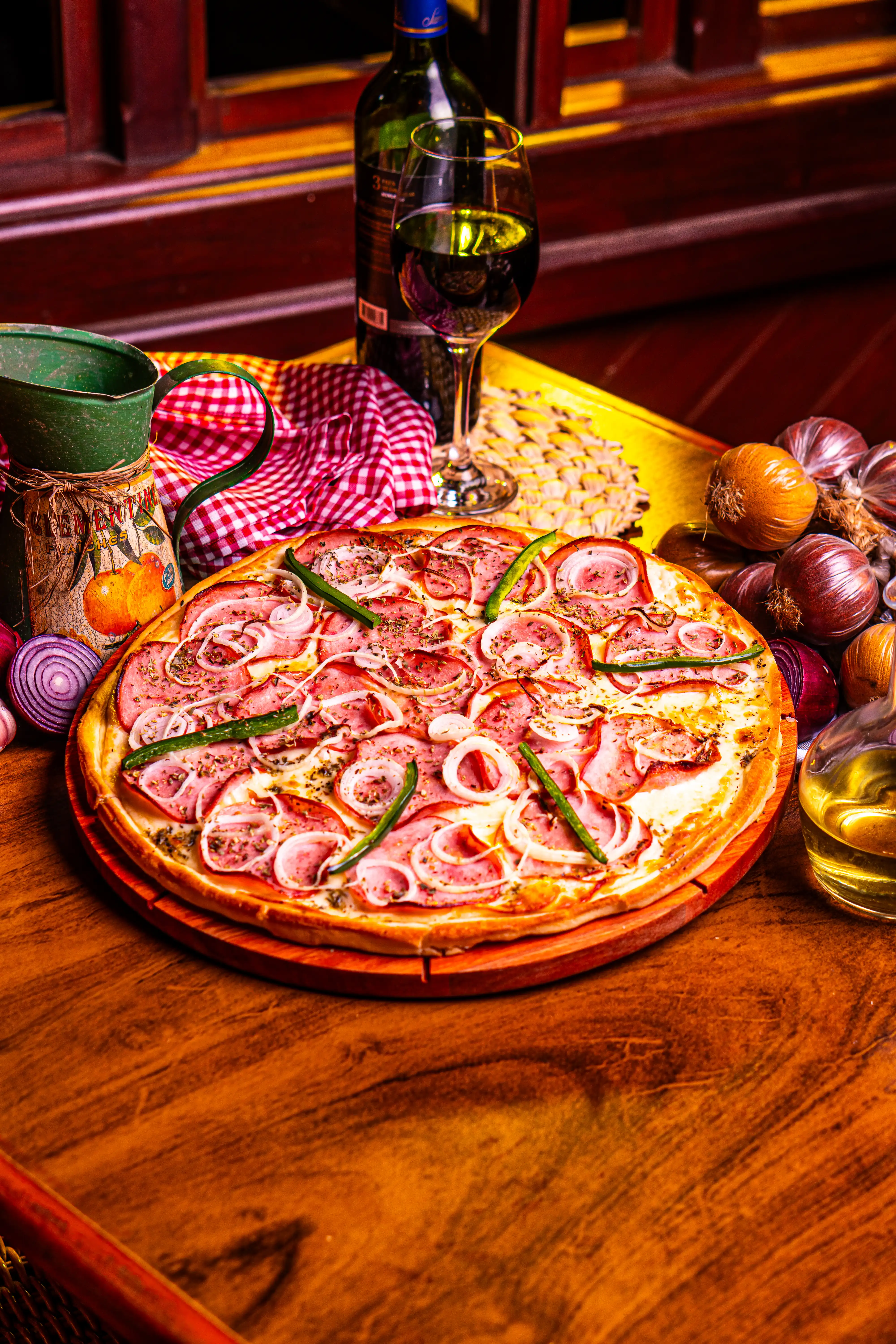 Pizza Lombo Canadense