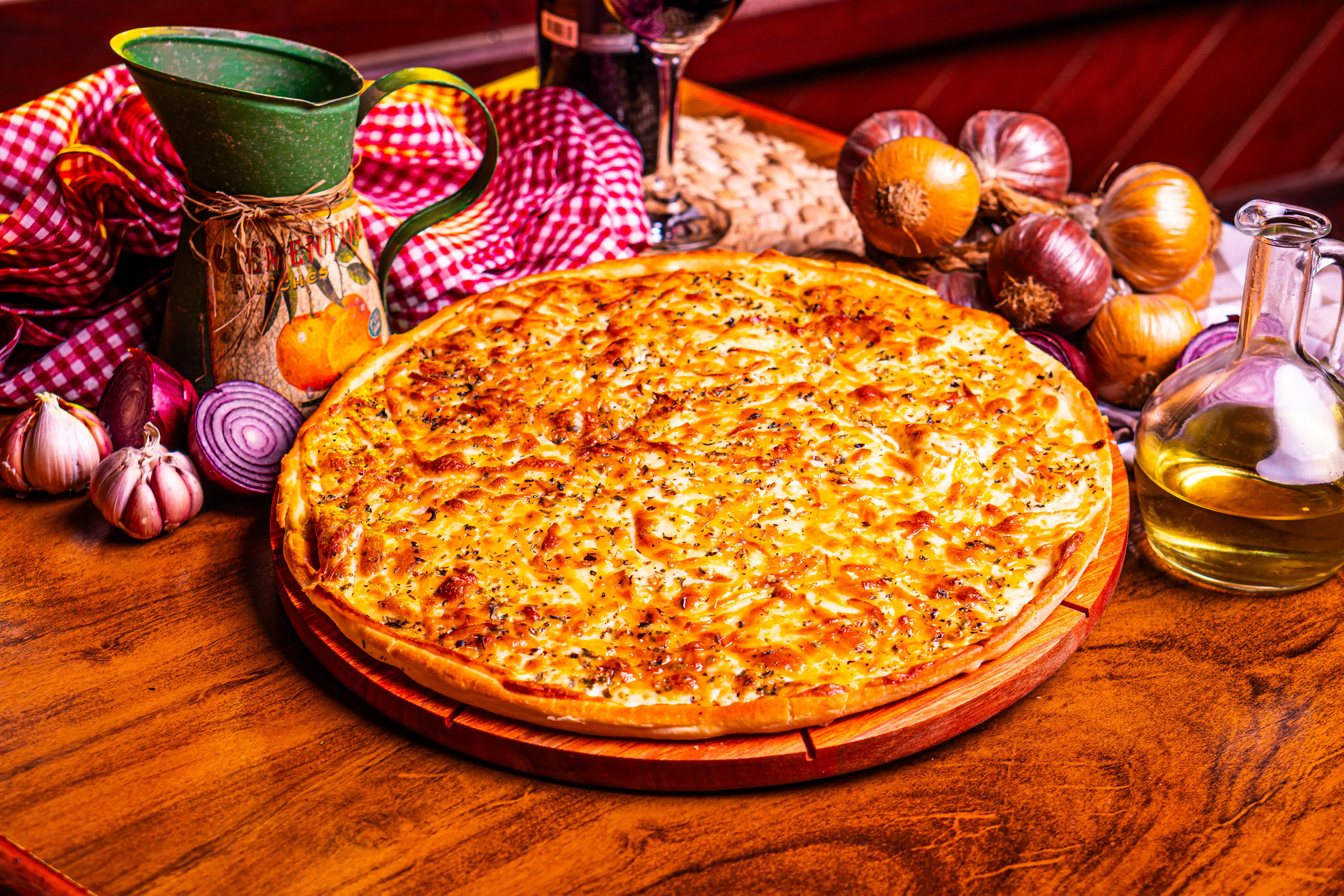 Pizza Provolone ao Alho